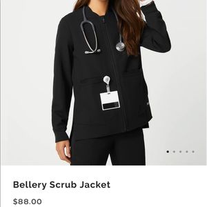 Figs Bellery Scrub Jacket, XS used good condition